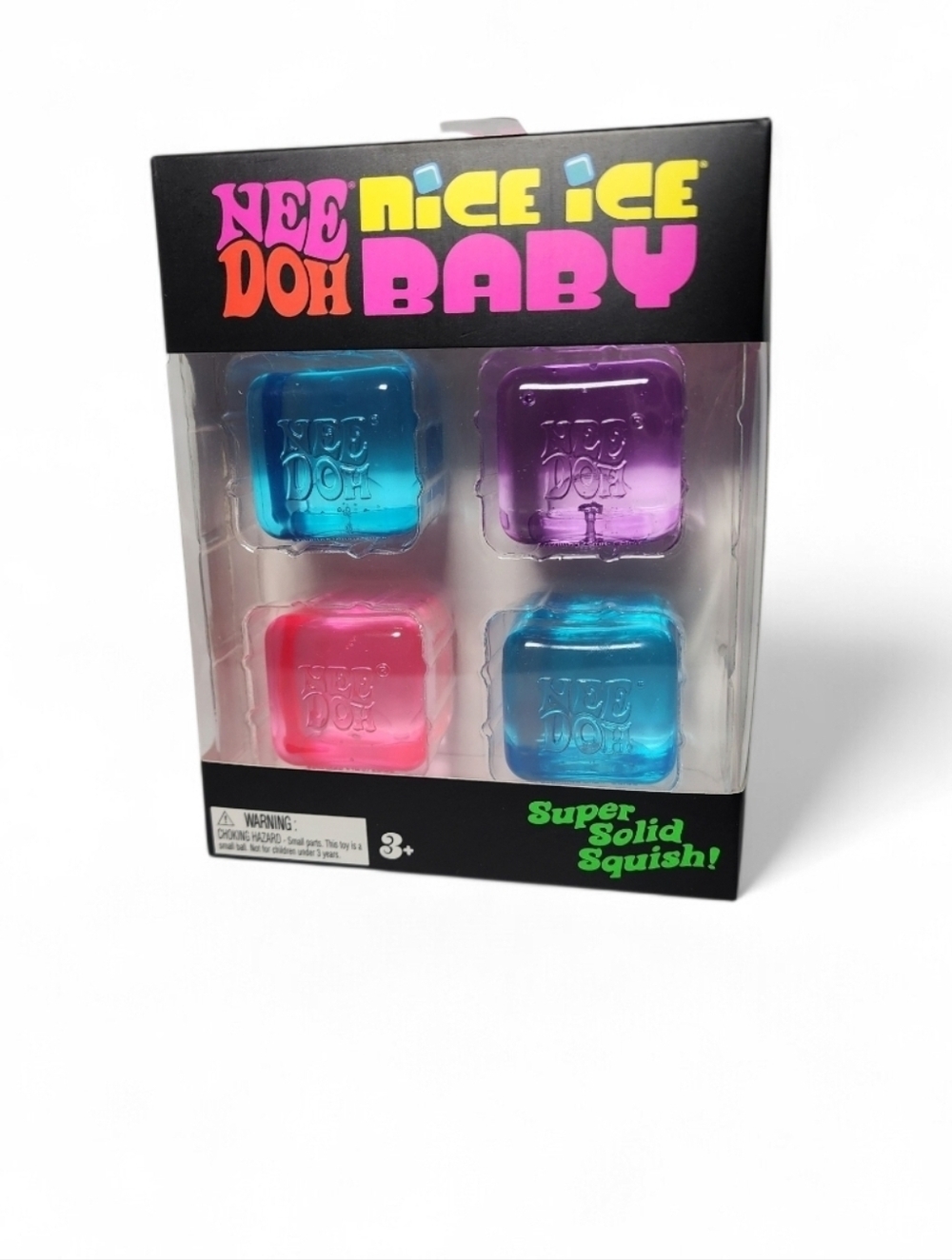 NEW Needoh Nice Ice Baby 4 Pack Of Mini Squishies